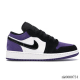 AJ 1 Low Court Purple (GS) Shoes Sneakers - nk0000731 image 0
