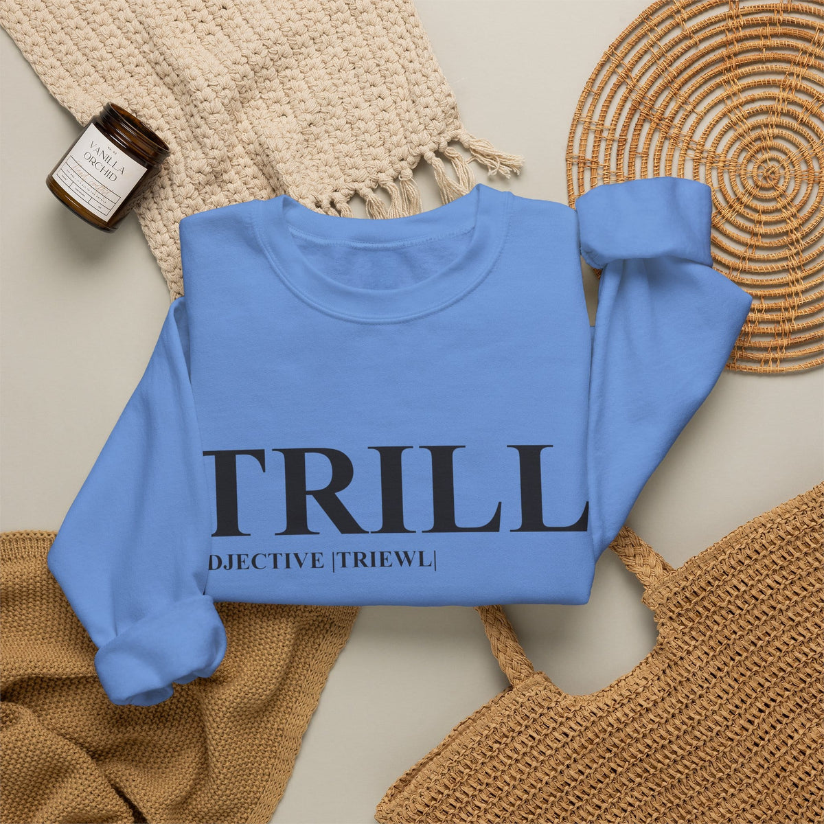Trill Definition Crewneck Sweatshirt image 35