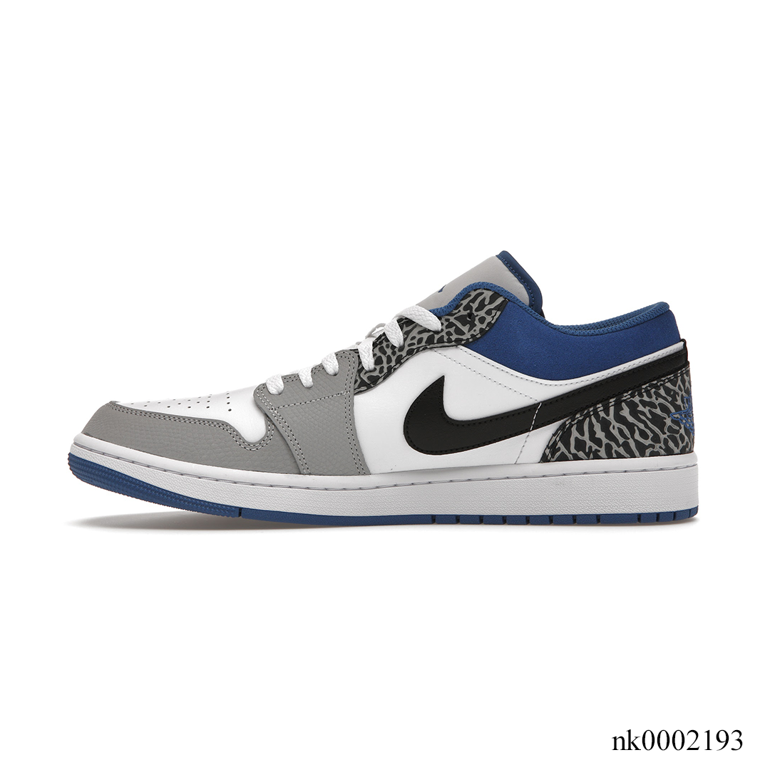 AJ 1 Low SE True Blue Shoes Sneakers - nk0002193 image 1