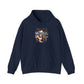 Diamond Drip Hooded Sweatshirt - 5XL, Navy image