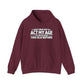 Graphic Print Hooded Sweatshirt - POD0034 image