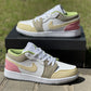 AJ 1 Low Pastel Grind Vivid Green Shoes Sneakers - nk0001987 image 9