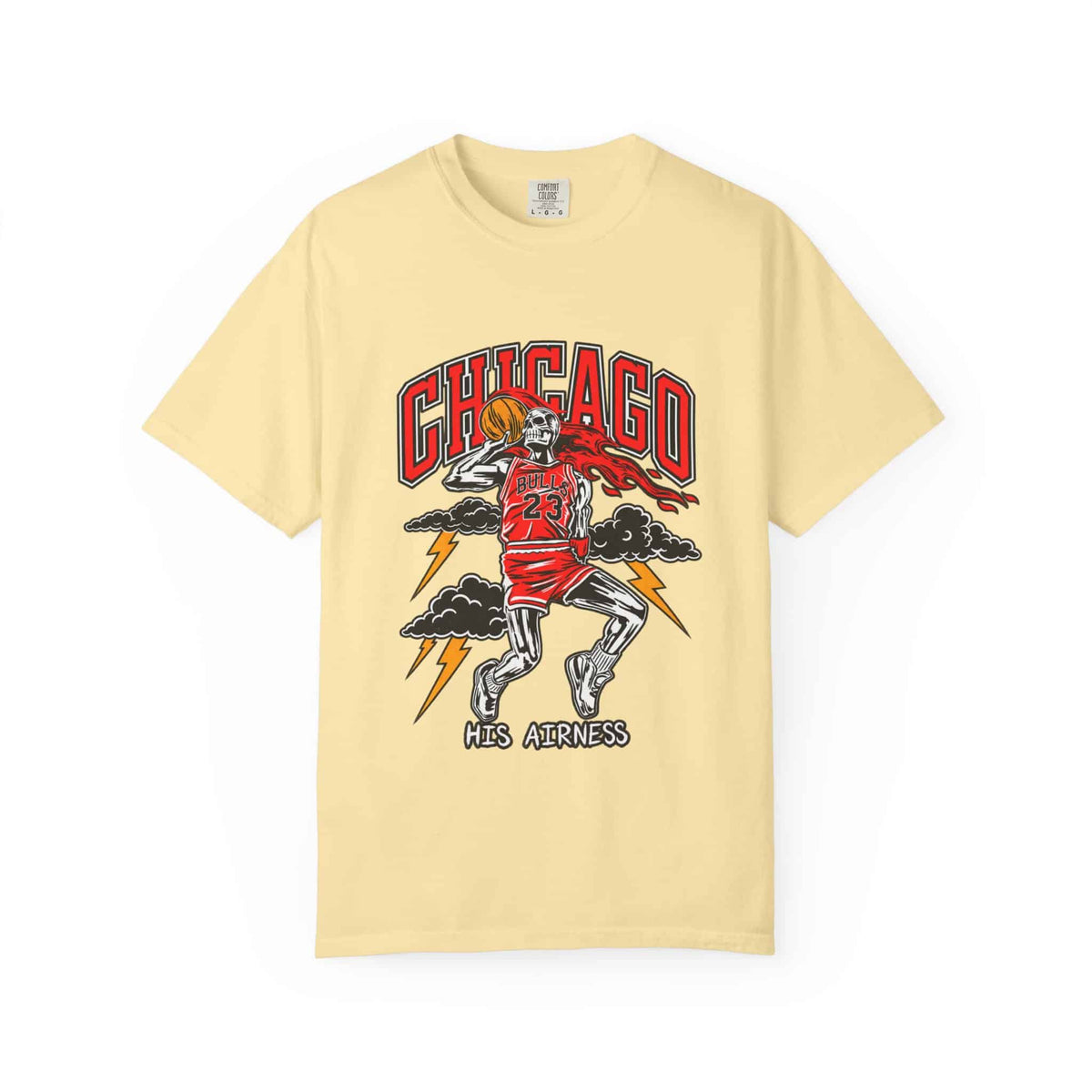 Graphic Print  Unisex Garment-Dyed T-shirt - POD0038 image