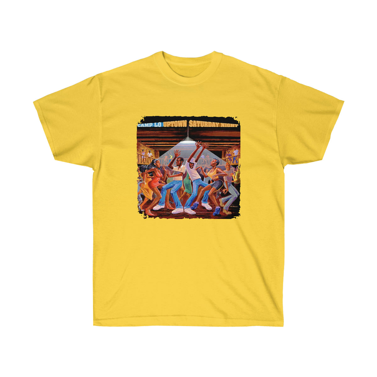 Rap CLO Uptown Saturday Night Men T-Shirt - Daisy, M image