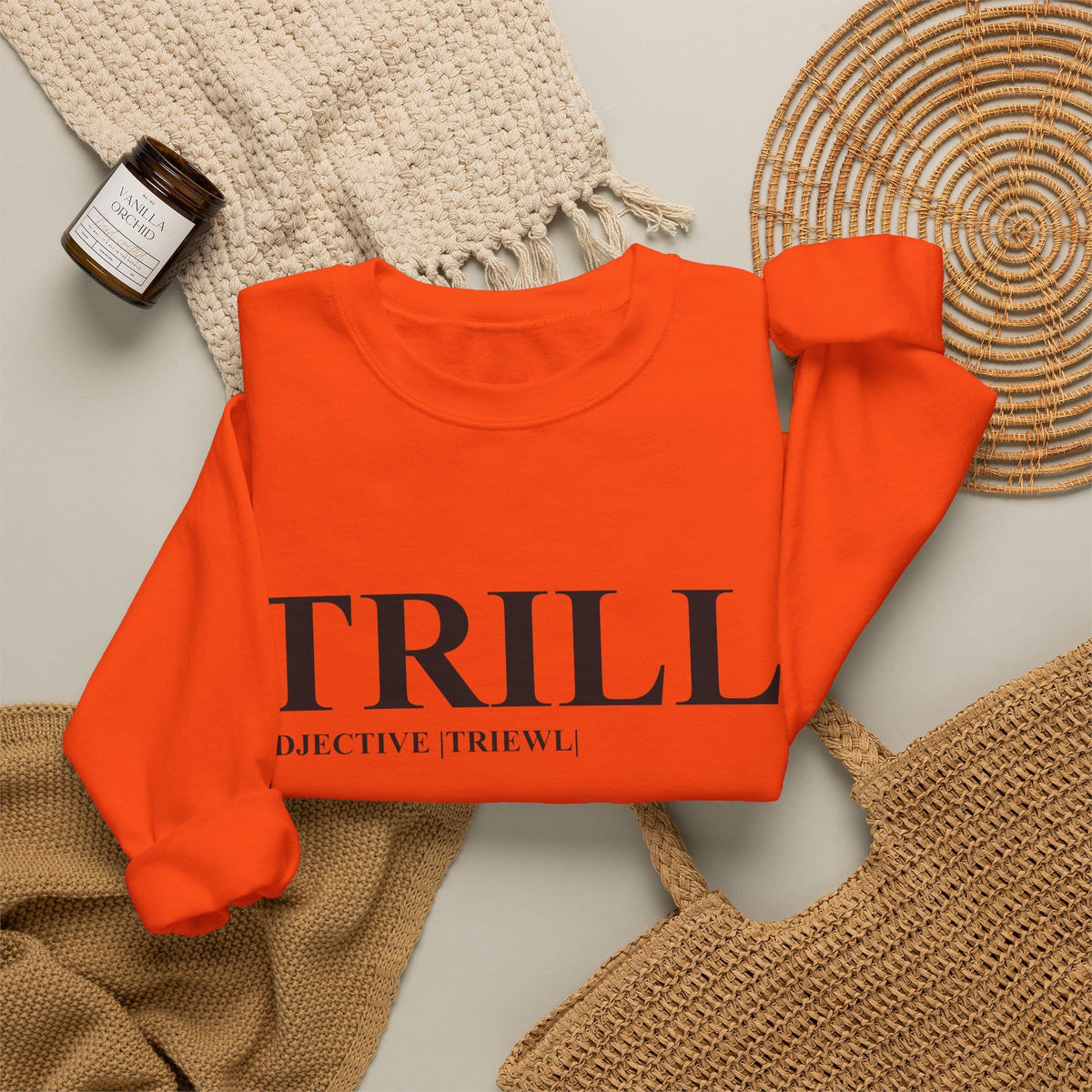 Trill Definition Crewneck Sweatshirt image 23
