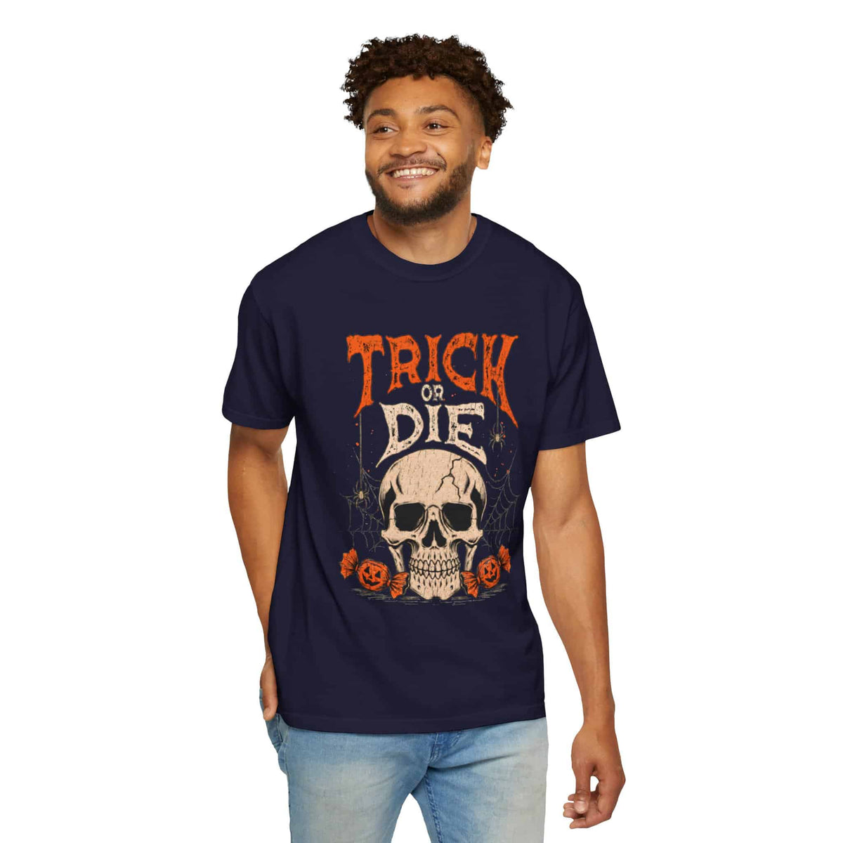 TRICK OR DIE Unisex Garment-Dyed T-shirt image 118
