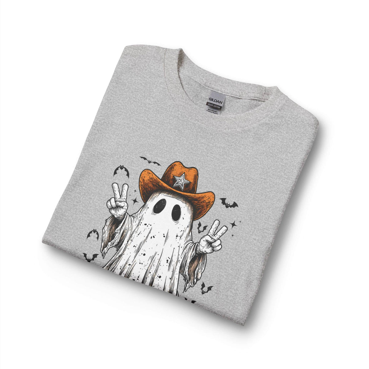 Howdy Ghost Long Sleeve T-Shirt image 26