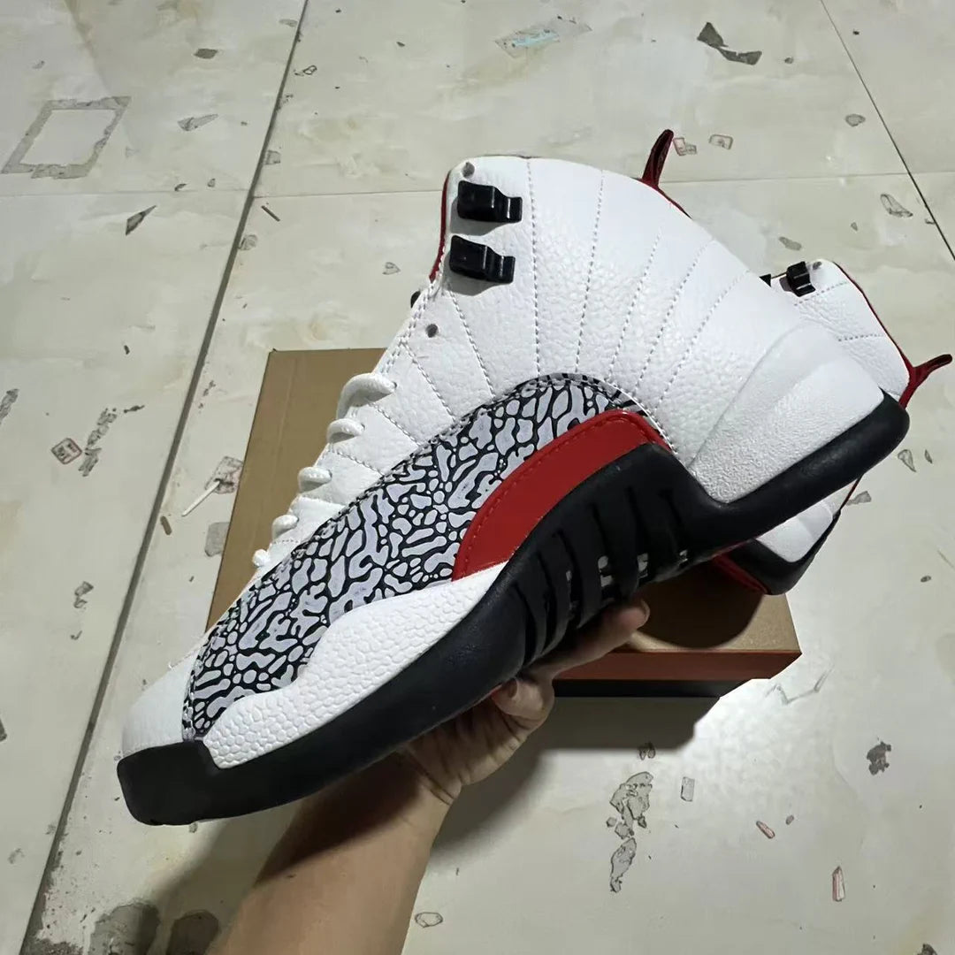 AJ 12 Elephant Print Shoes Sneakers - nk0004639 image 4