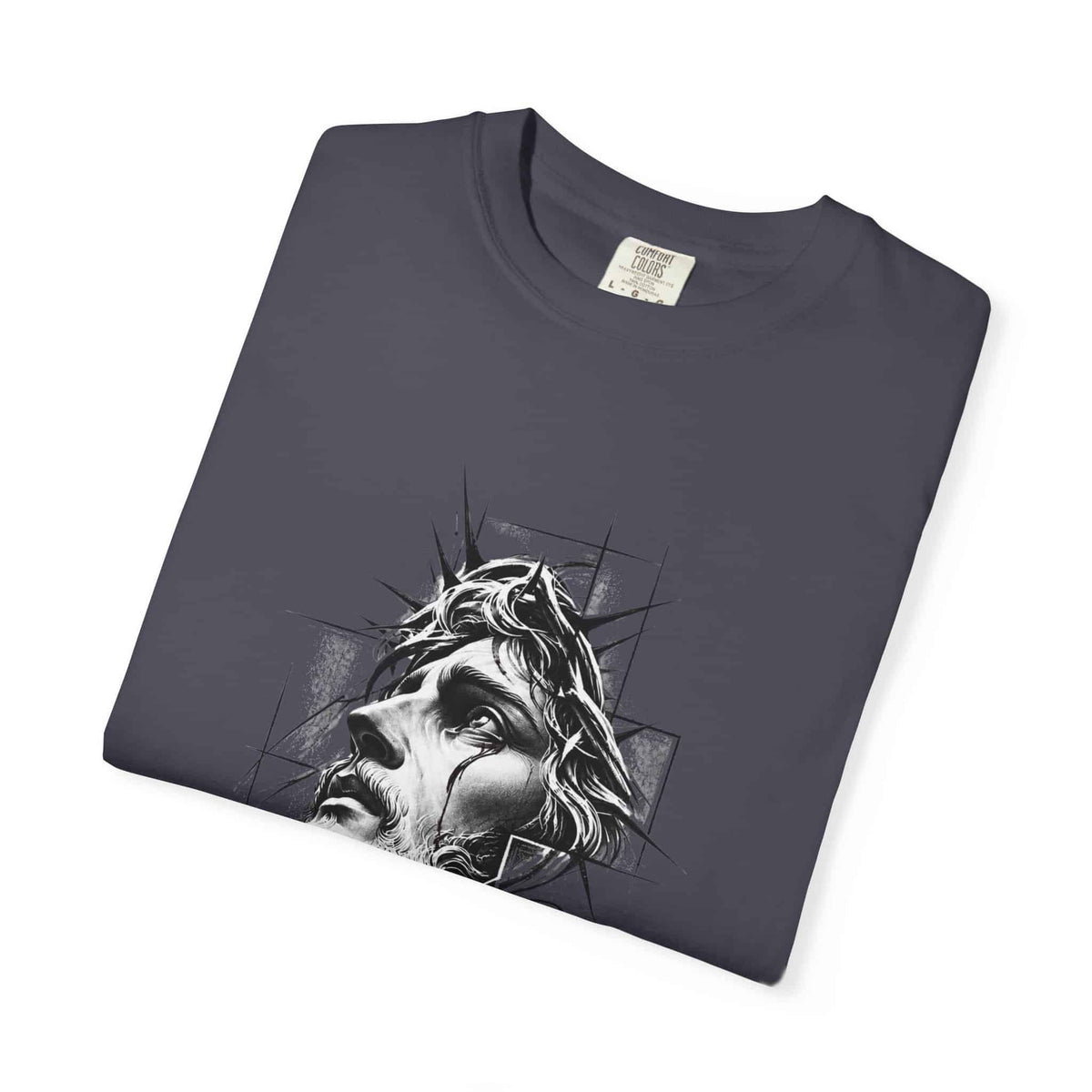Crown of Faith 1 Unisex Garment-Dyed T-shirt image 91