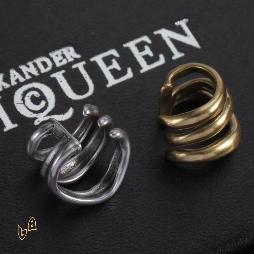 McQueen Multi Hoop Ear Cuffs - MCQ0018 image 3