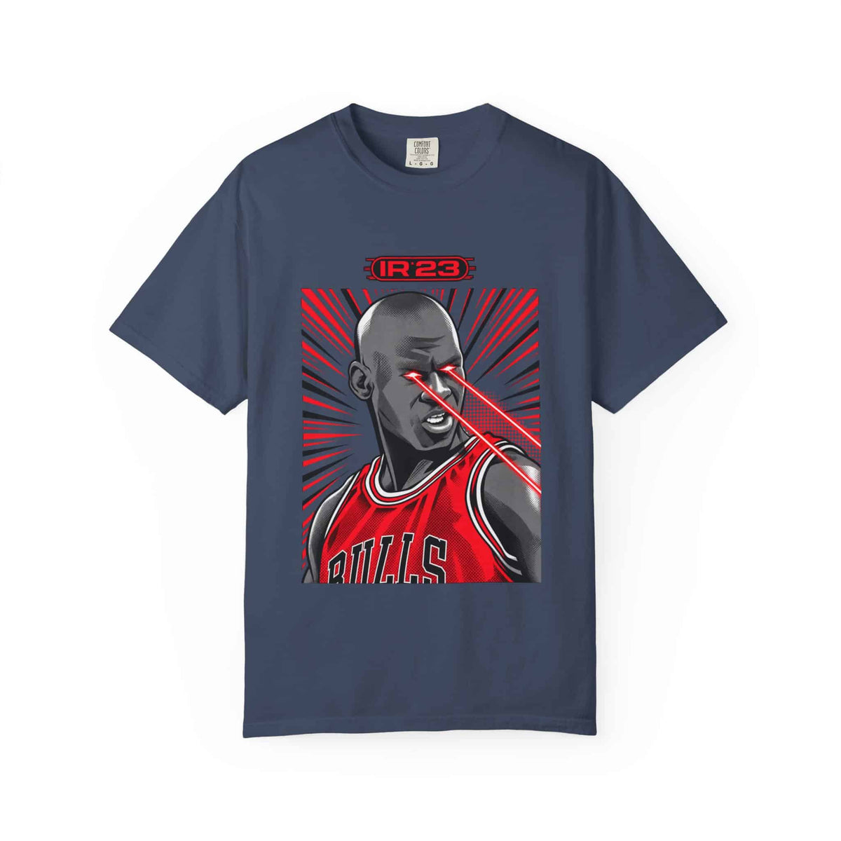 Graphic Print Unisex Garment-Dyed T-shirt - POD0032 image