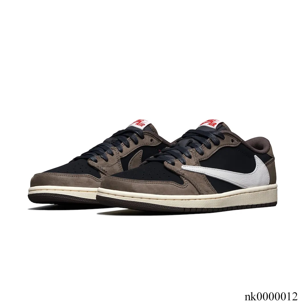 Travis Scott x AJ 1 Low OG Dark Mocha Shoes Sneakers - nk0000012 image 2