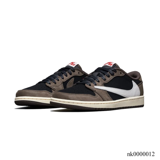 Travis Scott x AJ 1 Low OG Dark Mocha Shoes Sneakers - nk0000012 image 2
