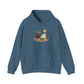 Halloween Cowboy Hooded Sweatshirt - 3XL, Indigo Blue image