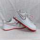AF 1 Low White Picante Red Shoes Sneakers - nk0003173 image 2