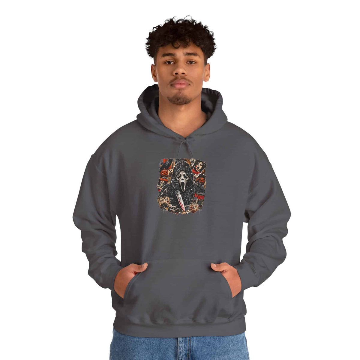 Halloween Horror Hooded Sweatshirt image 57
