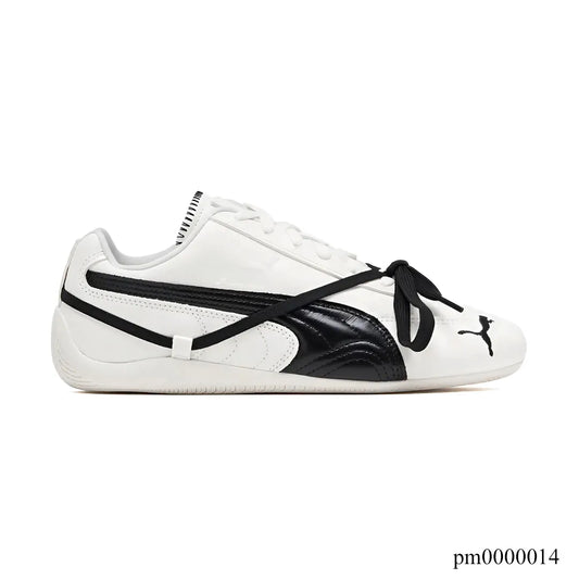Rosé x PM Speedcat Premium Leather Warm White Shoes Sneakers - pm0000014 image 0