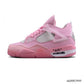OW X AJ 4 Pink Shoes Sneakers - nk0003949 image 1