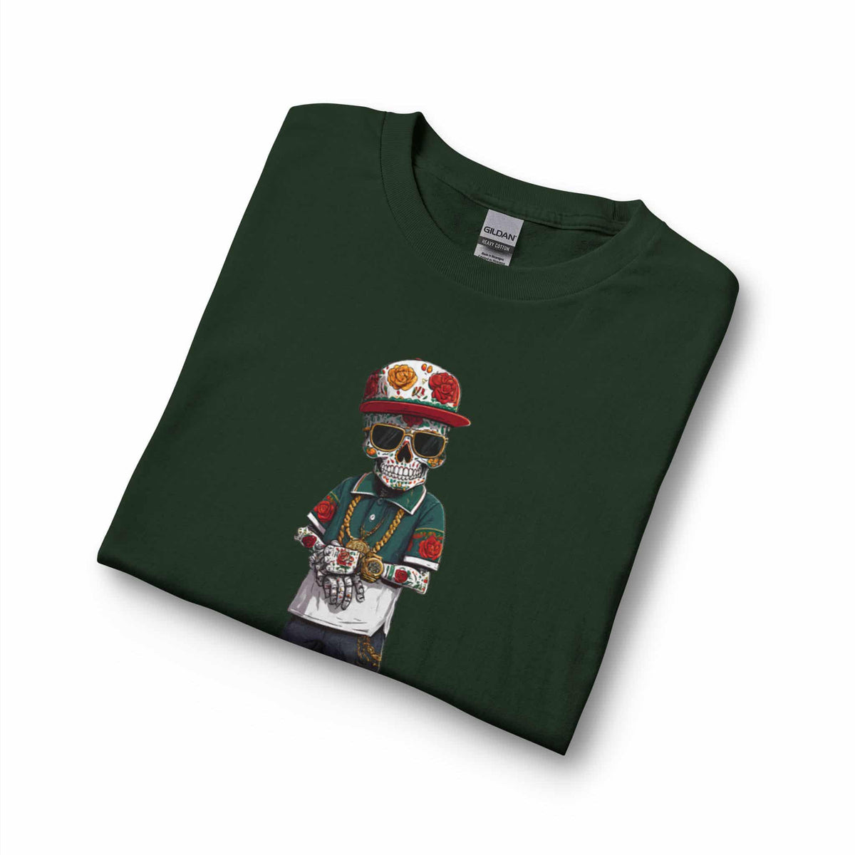 Skull Luxury Long Sleeve T-Shirt image 30