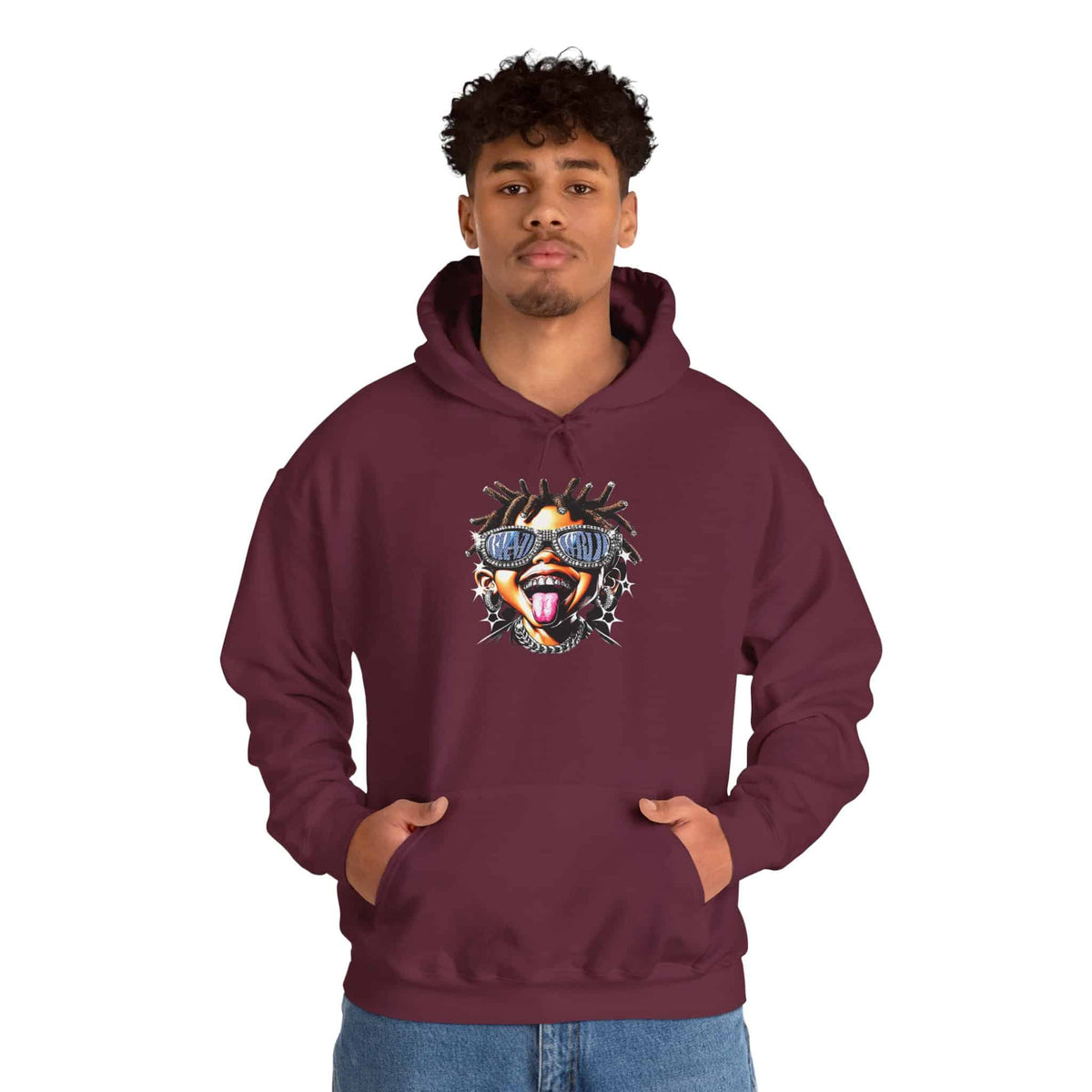 Diamond Drip Hooded Sweatshirt image 28