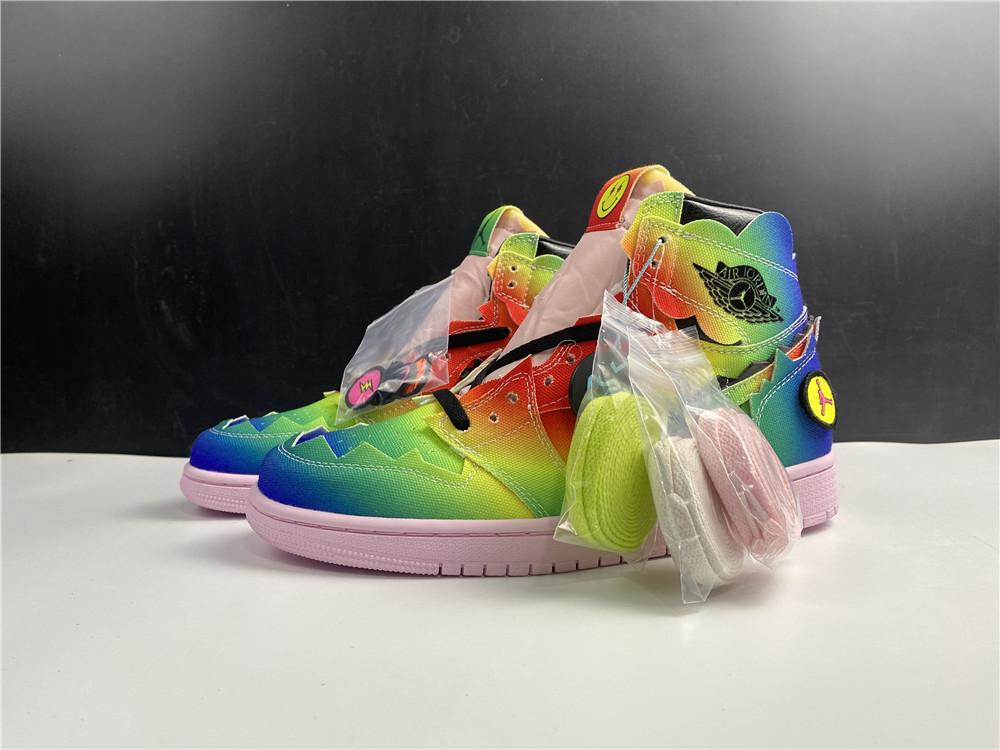 Balvin x AJ 1 High OG Multi Shoes Sneakers - nk0001341-1 image 8
