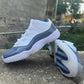 AJ 11 Low Diffused Blue Shoes Sneakers - nk0003822 image 7