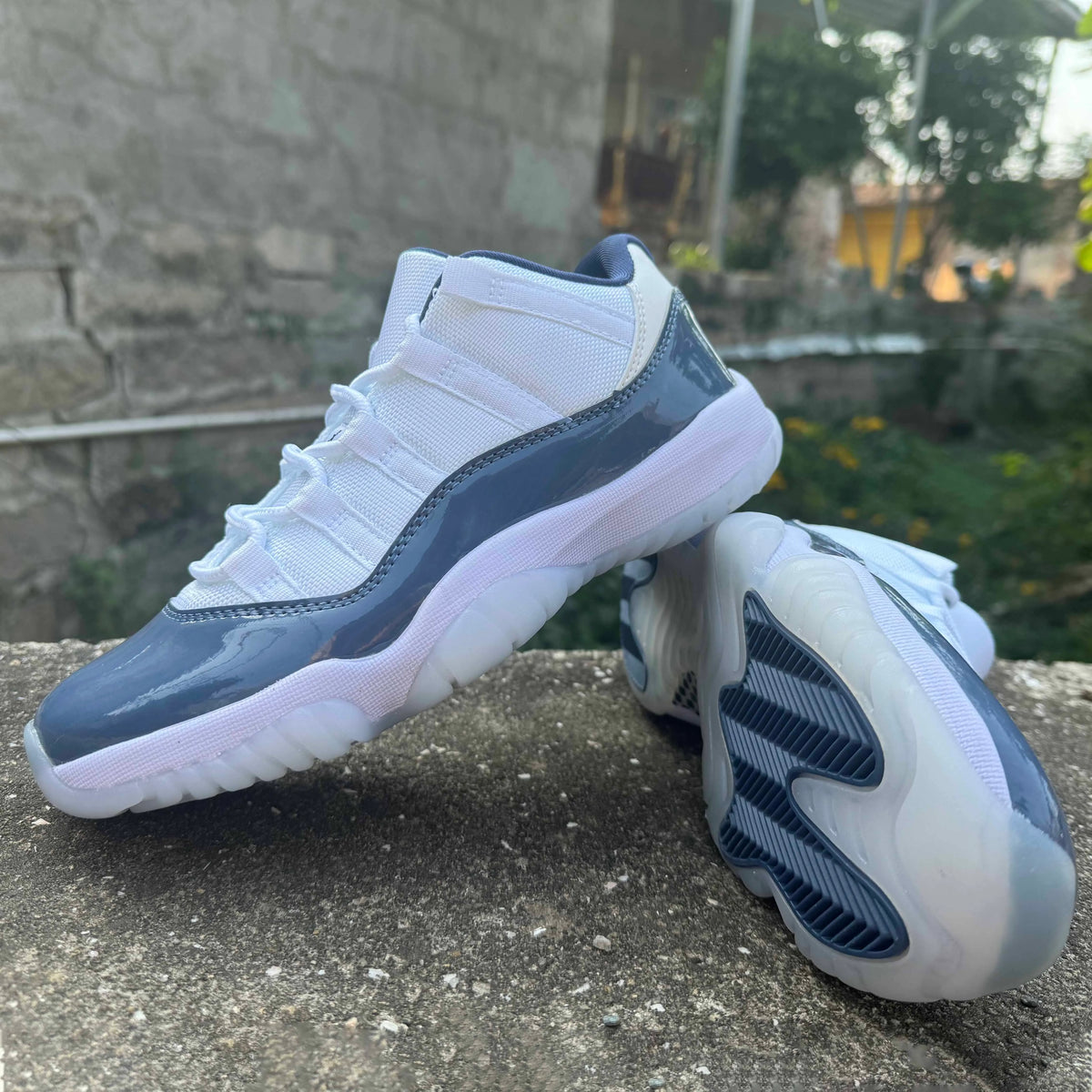 AJ 11 Low Diffused Blue Shoes Sneakers - nk0003822 image 7