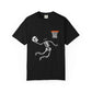 Halloween Basketball Skeleton Unisex Garment-Dyed T-shirt image