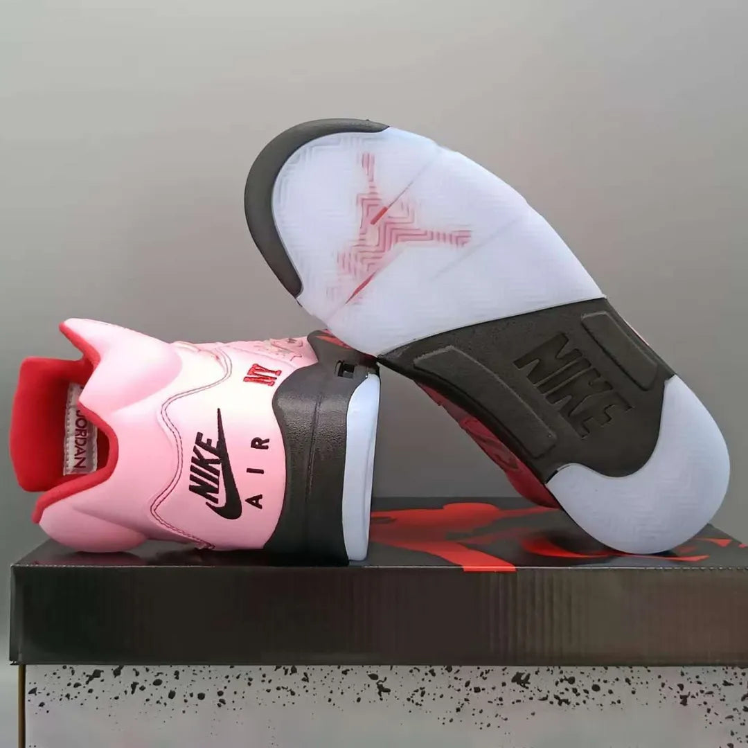 Awake NY x AJ 5 Arctic Pink Shoes Sneakers - nk0004393 image 4