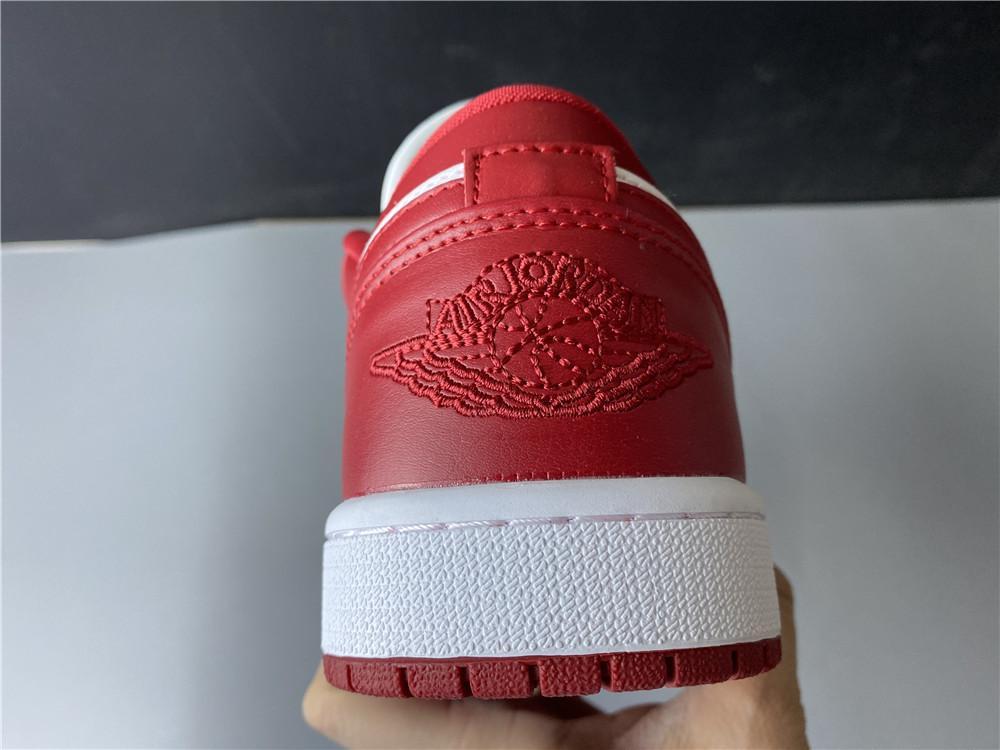 AJ 1 Low Gym Red White Shoes Sneakers - nk0000748 image 8