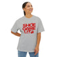 Graphic Print Unisex Oversized Boxy Tee - POD0040 image 27