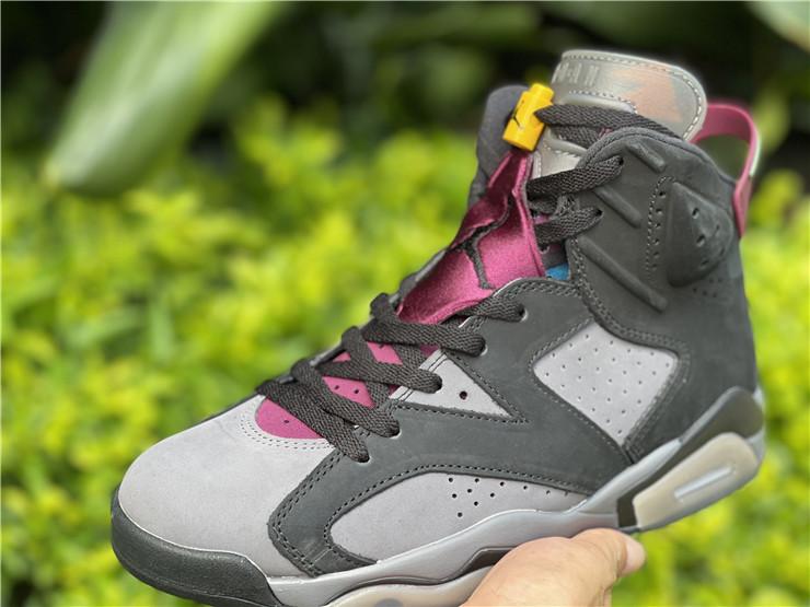 AJ 6 Bordeaux Shoes Sneakers - nk0001646 image 3