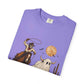 Halloween Basketball Skeleton Unisex Garment-Dyed T-shirt image 76