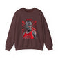 Graphic Print Crewneck Sweatshirt - POD0032 image