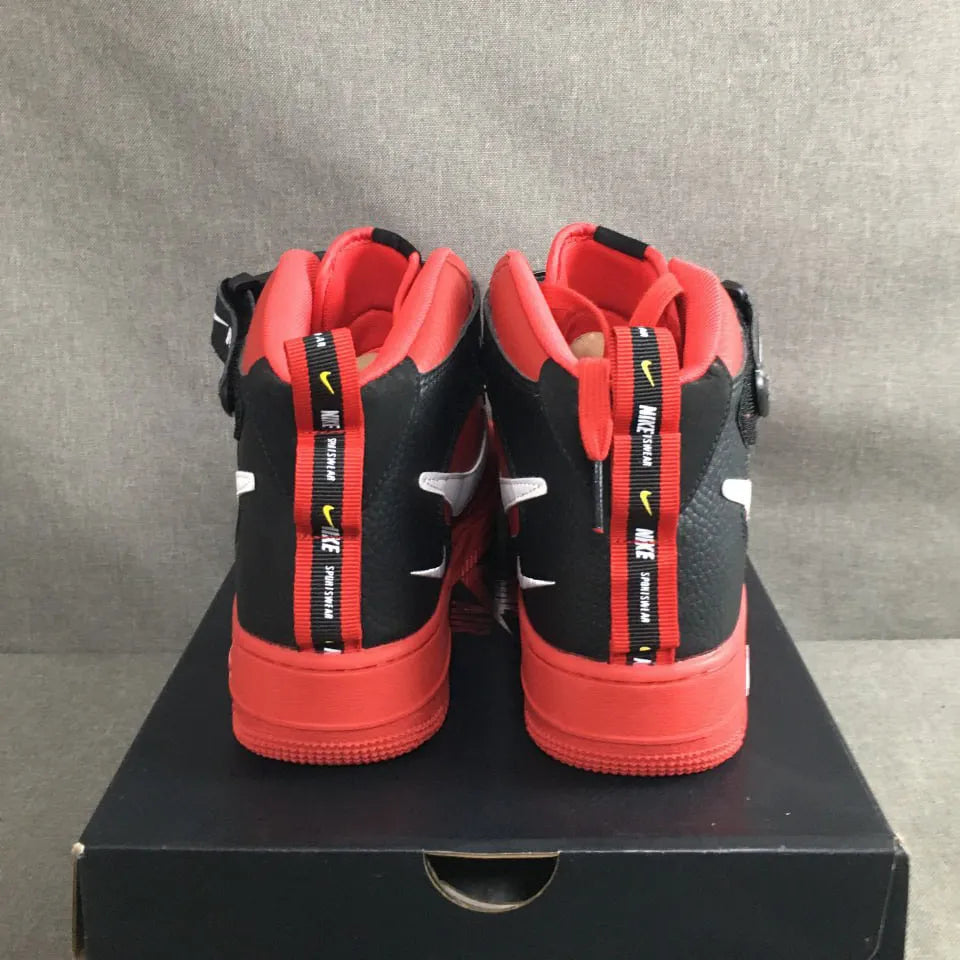 AF 1 Mid Utility University Red Shoes Sneakers - nk0003754 image 7