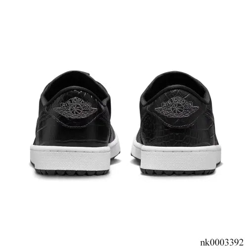 AJ 1 Low Golf Black Crocodile Shoes Sneakers - nk0003392 image 3