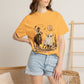 Halloween Basketball Skeleton Unisex Garment-Dyed T-shirt image 48