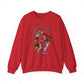 Graphic Print Crewneck Sweatshirt - POD0038 image 8