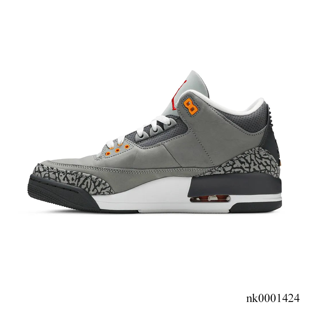 AJ 3 Cool Grey Shoes Sneakers - nk0001424 image 1