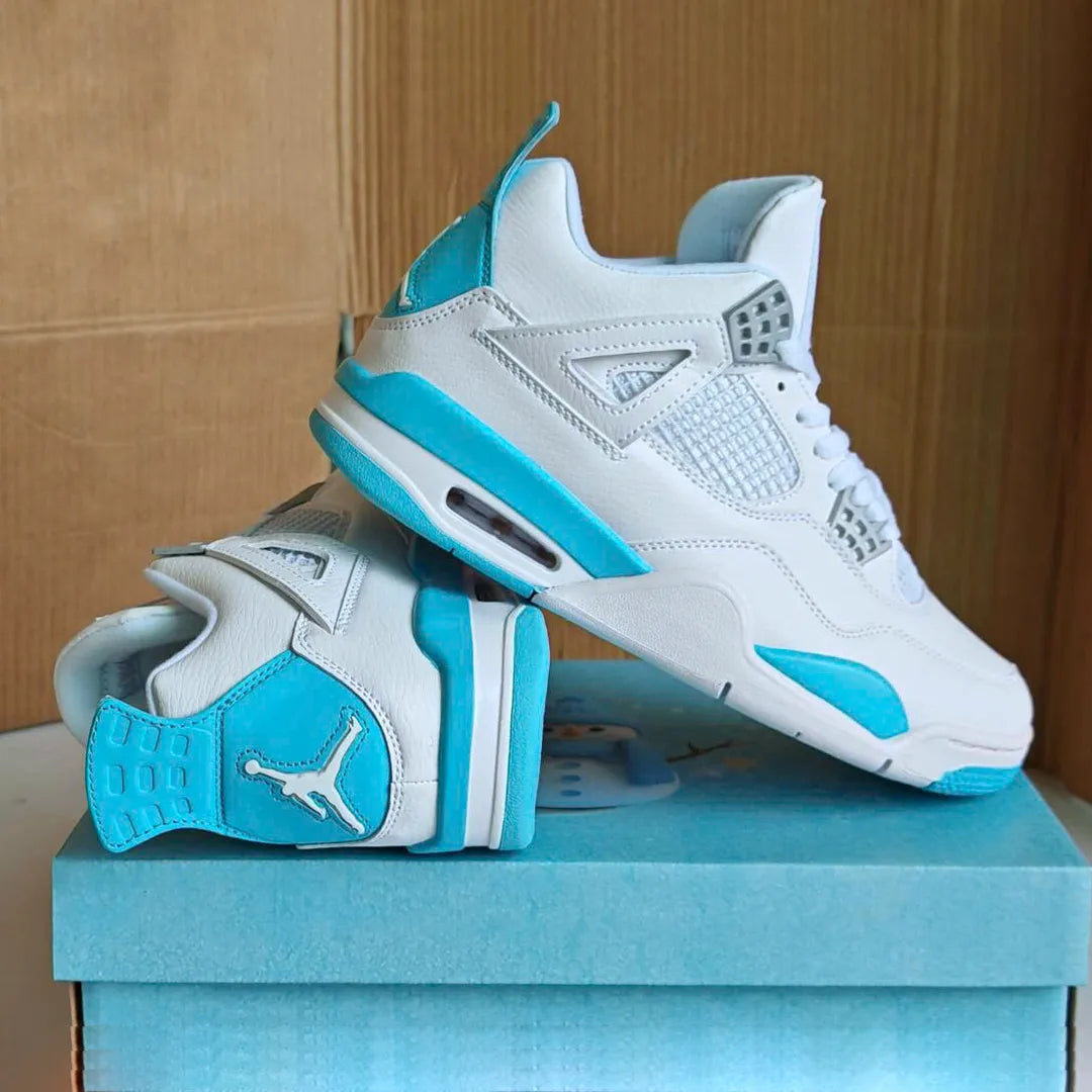 AJ 4 Blue Chill Shoes Sneakers - nk0004708 image 5