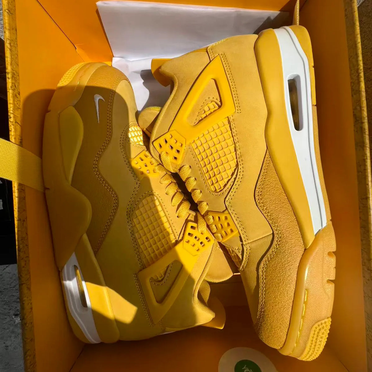Nigel Sylvester x AJ 4 ‘Yellow Bricks’ Shoes Sneakers - nk0005424 image 3