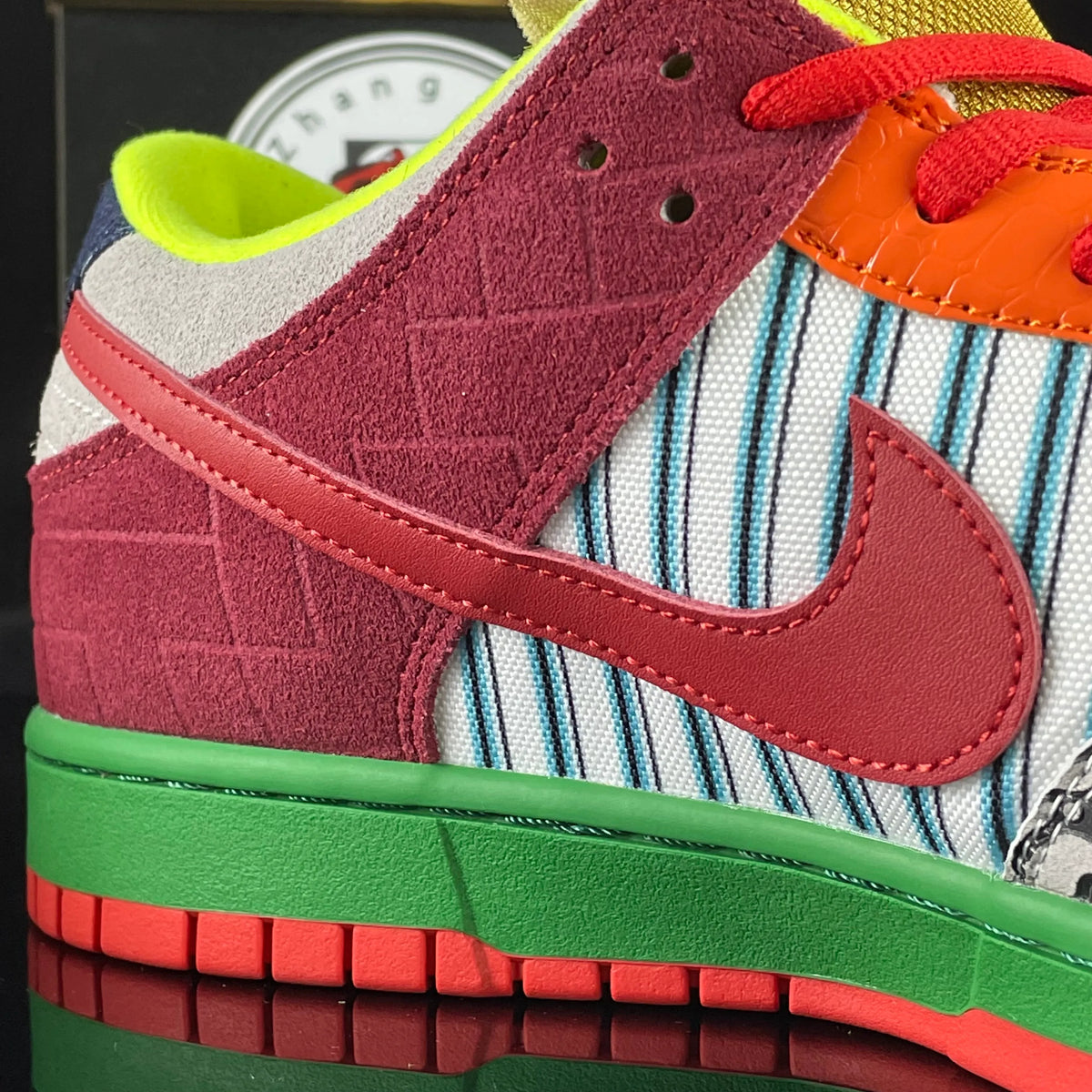 SB Dunk Low What The Dunk Shoes Sneakers - nk0003336 image 7