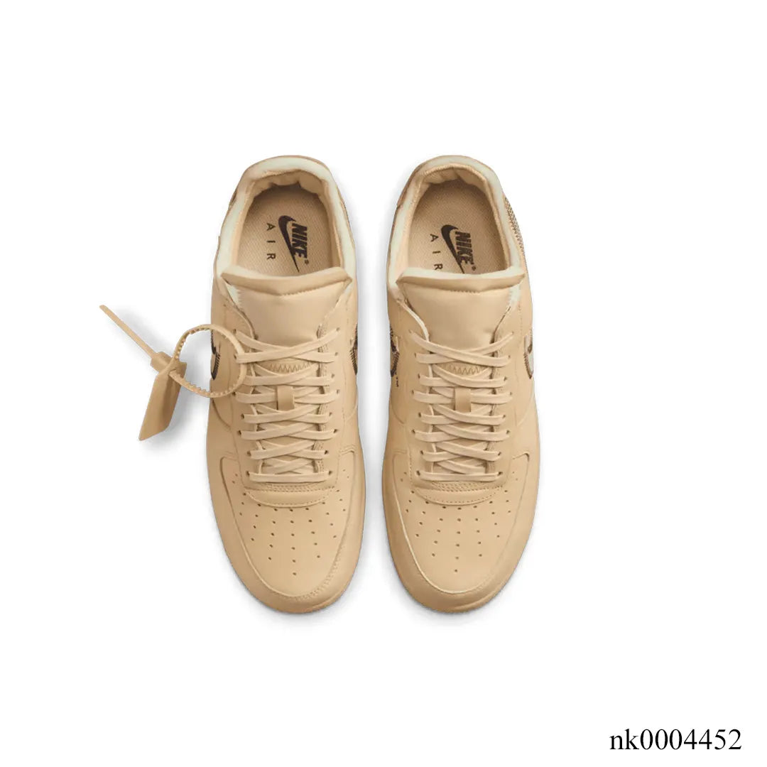 OW x AF 1 Low Sesame Shoes Sneakers - nk0004452 image 3