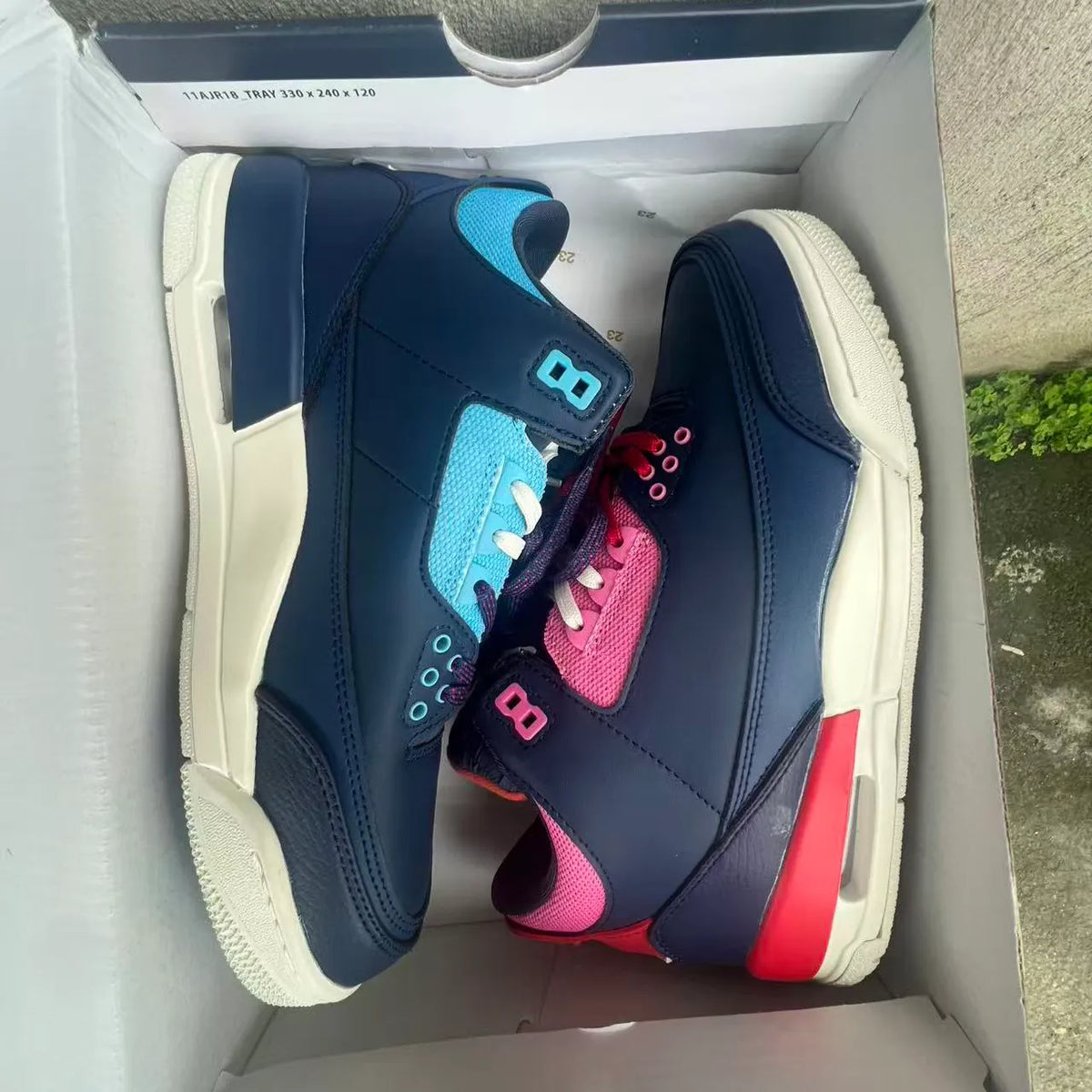 AJ 3 Retro 'Sport Renaissance' Shoes Sneakers – nk0005489 image 11
