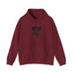 Outlaw Skull Hooded Sweatshirt - L, Garnet image