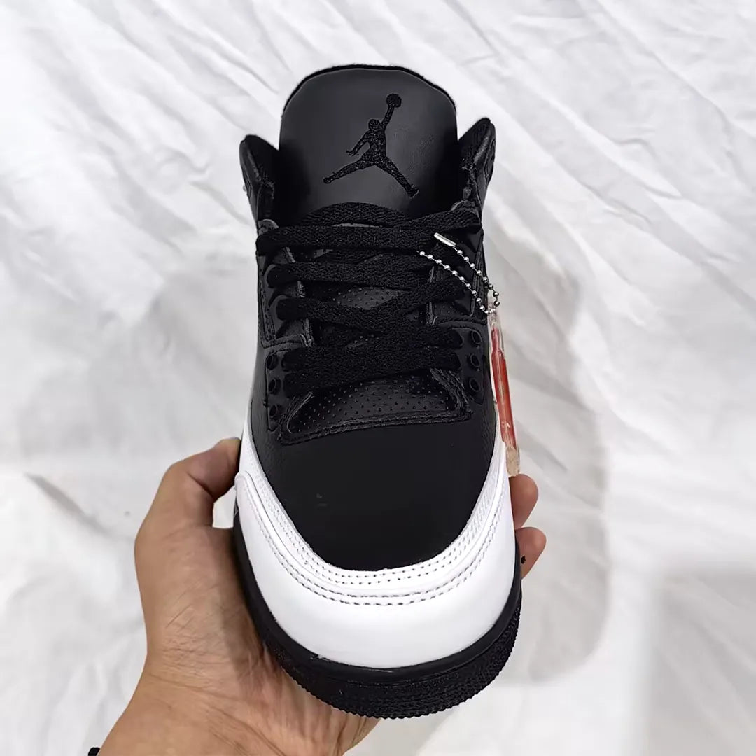 Fragment x AJ 3 Black White Sample Shoes Sneakers – nk0004446 image 4