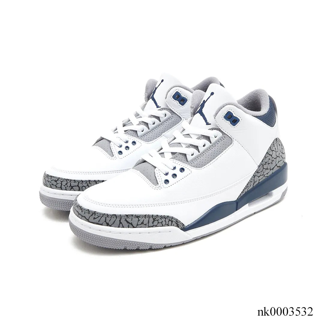 AJ 3 Midnight Navy Shoes Sneakers - nk0003532 image 1
