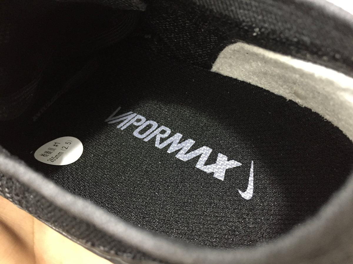 Air VaporMax Flyknit Black Dark Grey Shoes Sneakers - nk0000455 image 16