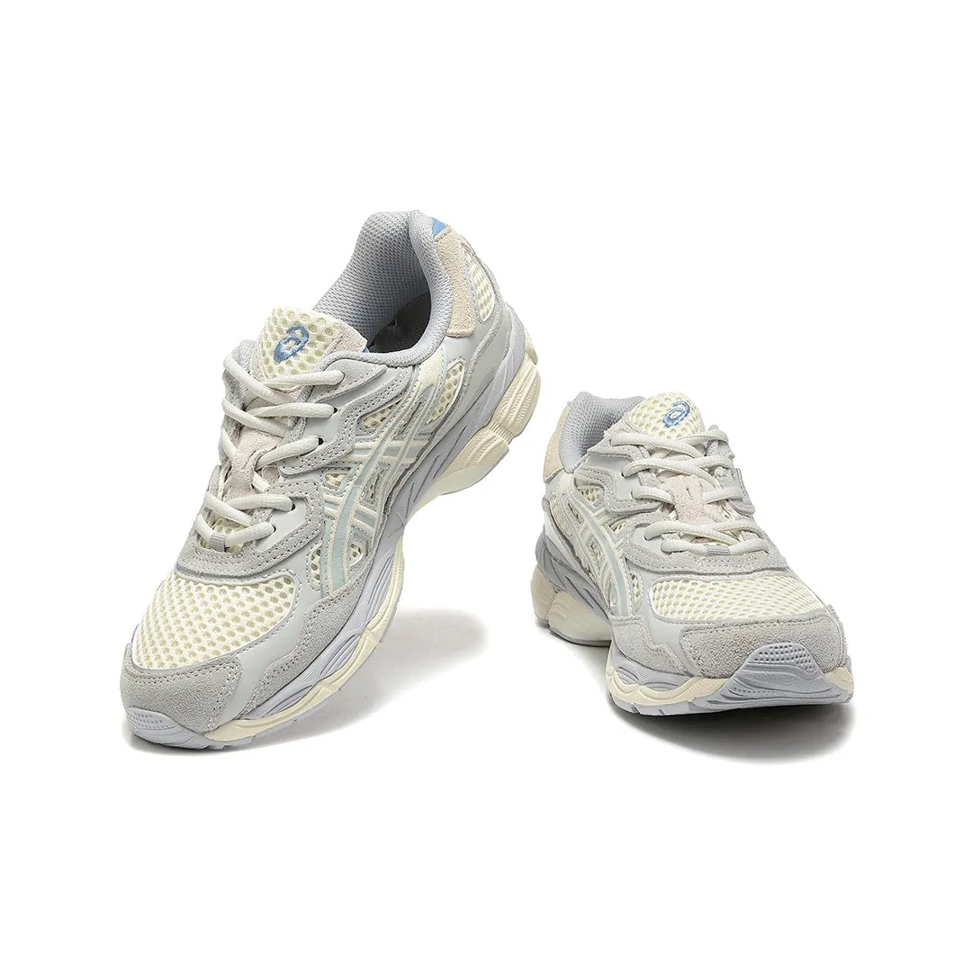 AS Gel NYC Ivory Mid Grey Shoes Sneakers - as0000022 image 5