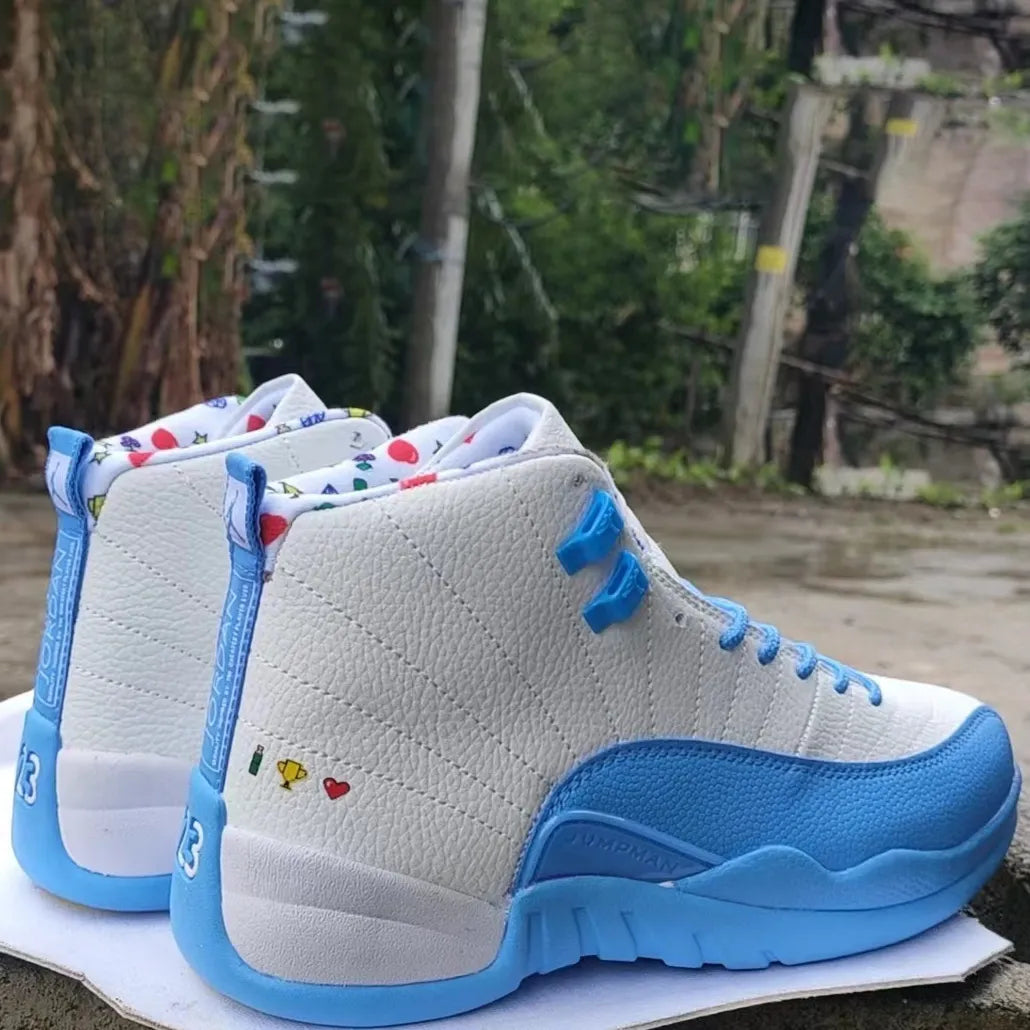 AJ 12 Emoji Shoes Sneakers – nk0004351 image 4